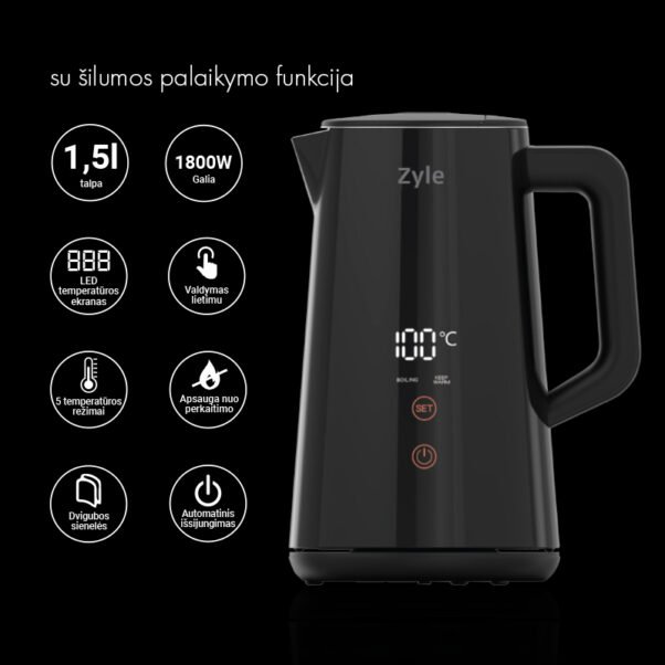 El. Virdulys Zyle ZY833BK - Image 3