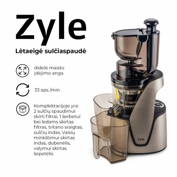Lėtaeigė sulčiaspaudė ZY016SSJ - Image 2