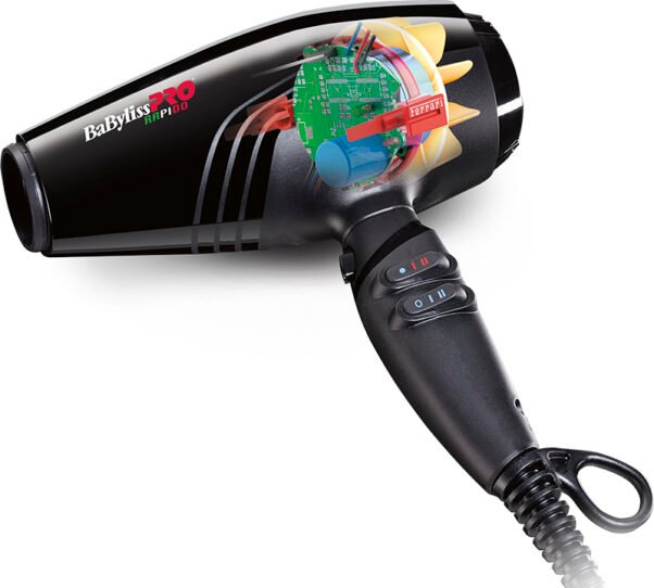 Plaukų džiovintuvas lengvas RAPIDO 2200W BAB7000IE - Image 2
