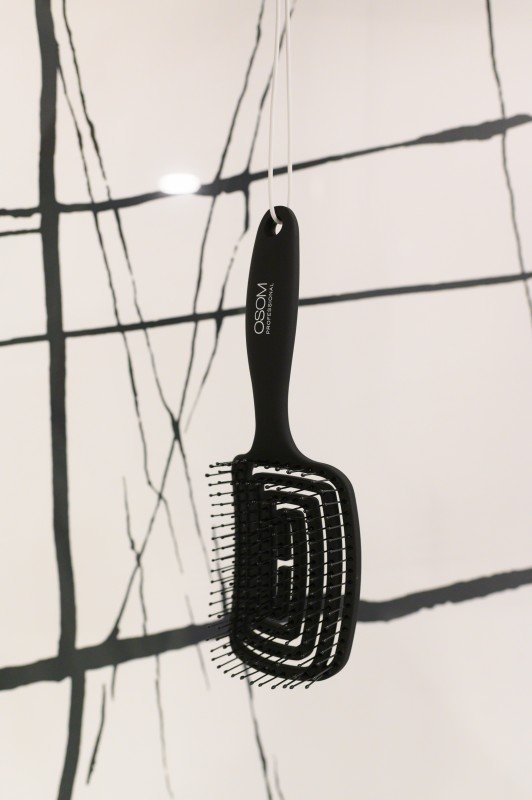 Šepetys plaukams, nailono, kvadratinis OSOM99571