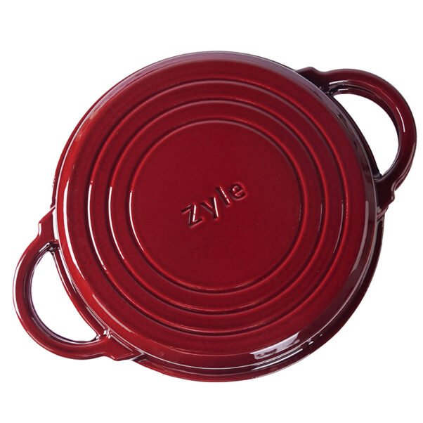 Apvalus emaliuotas ketaus puodas ZY12RKI - Image 4