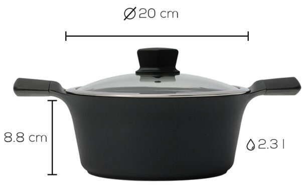 Indukcinis puodas su dangčiu Zyle ZY3020PT - Image 4