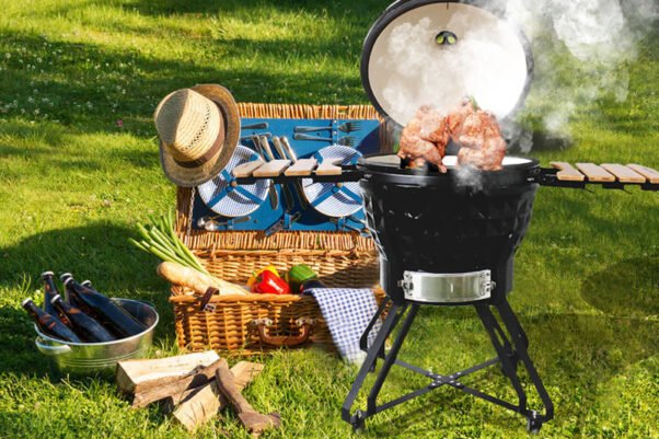 Kamado grilis su priedais ZY24KSBLDISET - Image 11