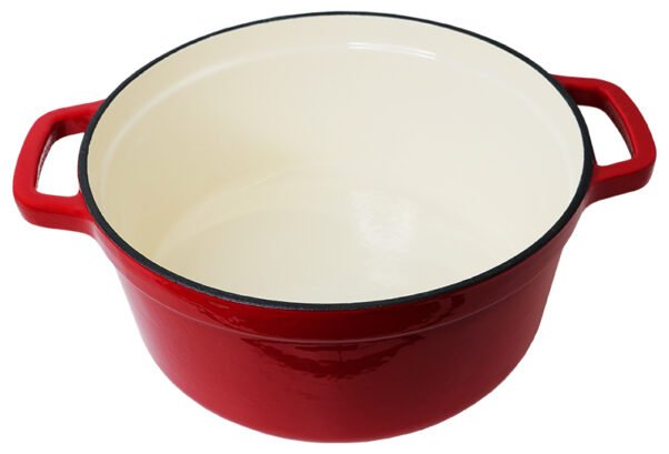 Apvalus emaliuotas ketaus puodas Zyle ZY126RKI - Image 3