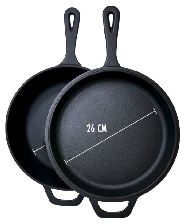 Emaliuotas ketaus kepimo indas Zyle ZY226BKI - Image 4