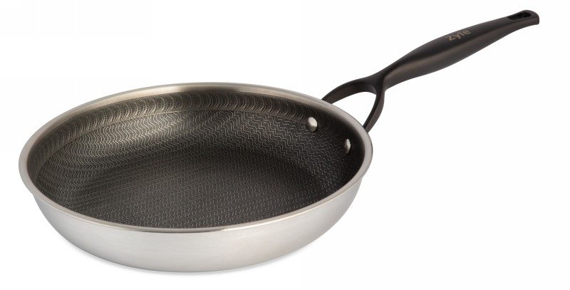 Indukcinė nerūdijančio plieno keptuvė Zyle ZY1024FP, Ø24 cm
