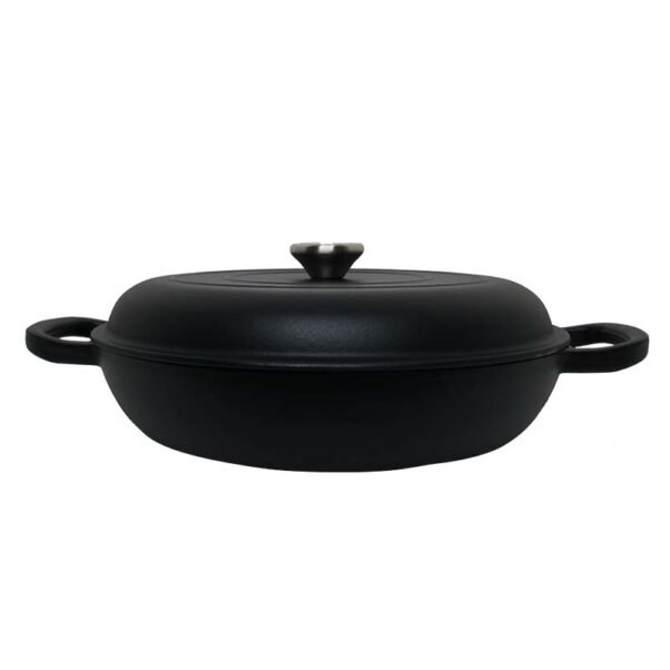 Apvalus emaliuotas ketaus puodas ZY030CBKI - Image 2