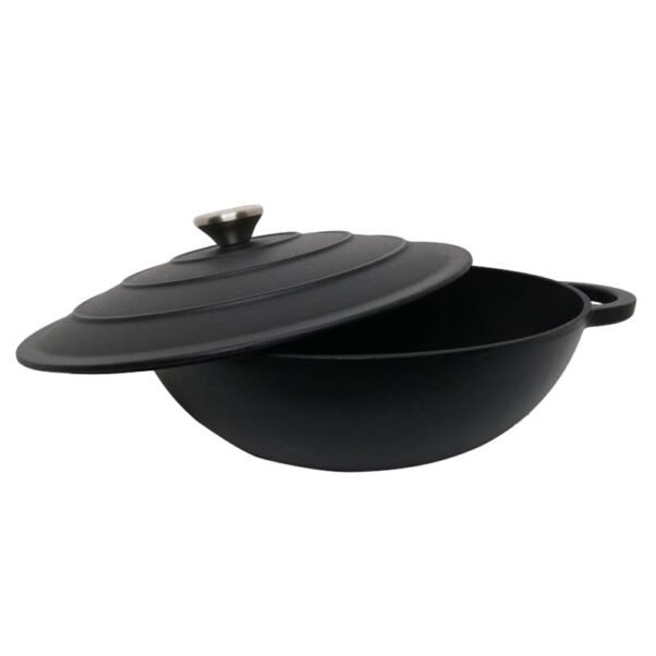 Apvalus emaliuotas ketaus puodas ZY030DBKI - Image 2