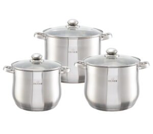 ZILNER ZL-7350 6 dalių nerūdijančio plieno rinkinys
