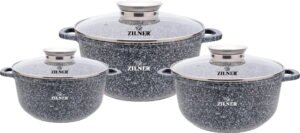 6 dalių marmuru dengtas rinkinys ZILNER ZL-7088