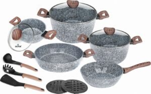 15 dalių rinkinys su CERAMIC-MARLING danga ZILNER ZL-8519