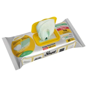 Sleepy Easy Clean MultiPad ActiFoam valomosios servetėlės, 30 vnt.