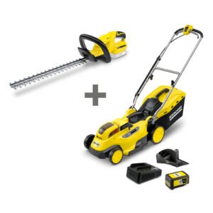 Akumuliatorinė vejapjovė LMO 18-36 Battery Set + HGE 18-45 Battery (Su baterija)