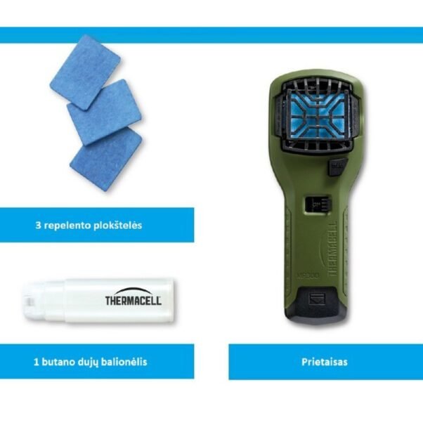 Nešiojamas uodų repelentas Thermacell MR-300G - Image 4
