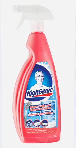 HighGenic dušo kabinų ir vonios kambario valiklis, 750 ml