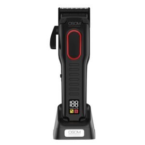 Profesionali plaukų kirpimo mašinėlė OSOM Professional COMFORT Cordless Hair Clipper OSOMPK78BL