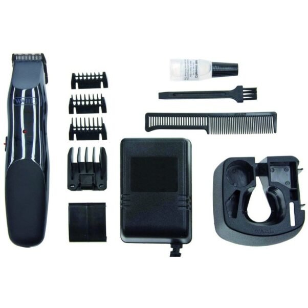 Įkraunama plaukų kantavimo mašinėlė-trimeris Wahl Home GroomsMan Rechargeable Trimmer 9918-1416 - Image 8