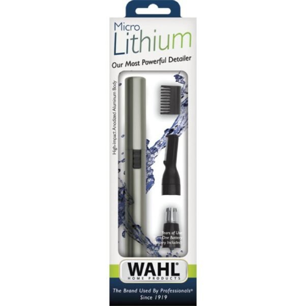 Nosies, ausų, antakių, ūsų plaukų trimeris Wahl Home Lithium Pen Trimmer 5640-1016 - Image 4