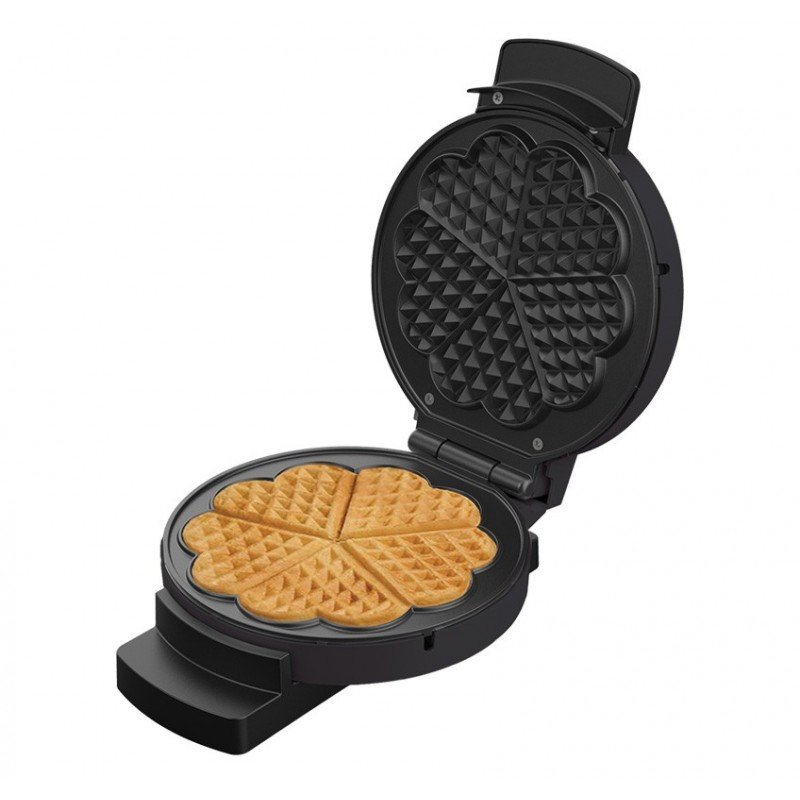 Čirvinių blynų keptuvė Zyle ZY321BL, Ø 18,5 cm, juoda, 900 W - Image 4