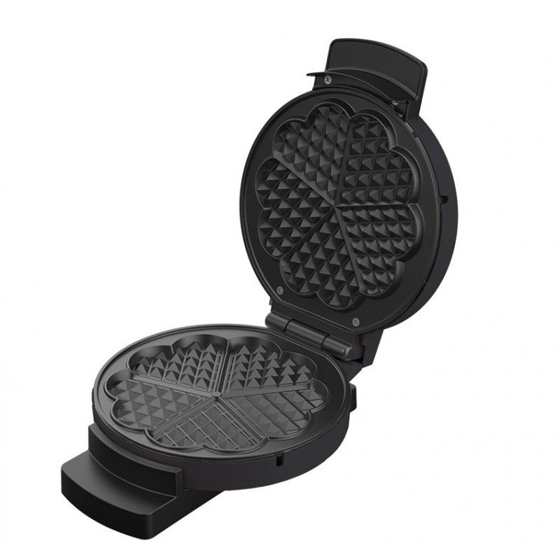 Čirvinių blynų keptuvė Zyle ZY321BL, Ø 18,5 cm, juoda, 900 W - Image 3