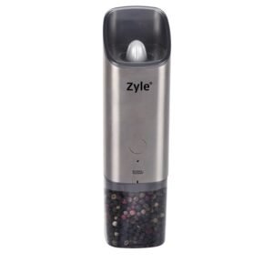 Įkraunamas druskos ir pipirų malūnėlis Zyle ZY9703GR