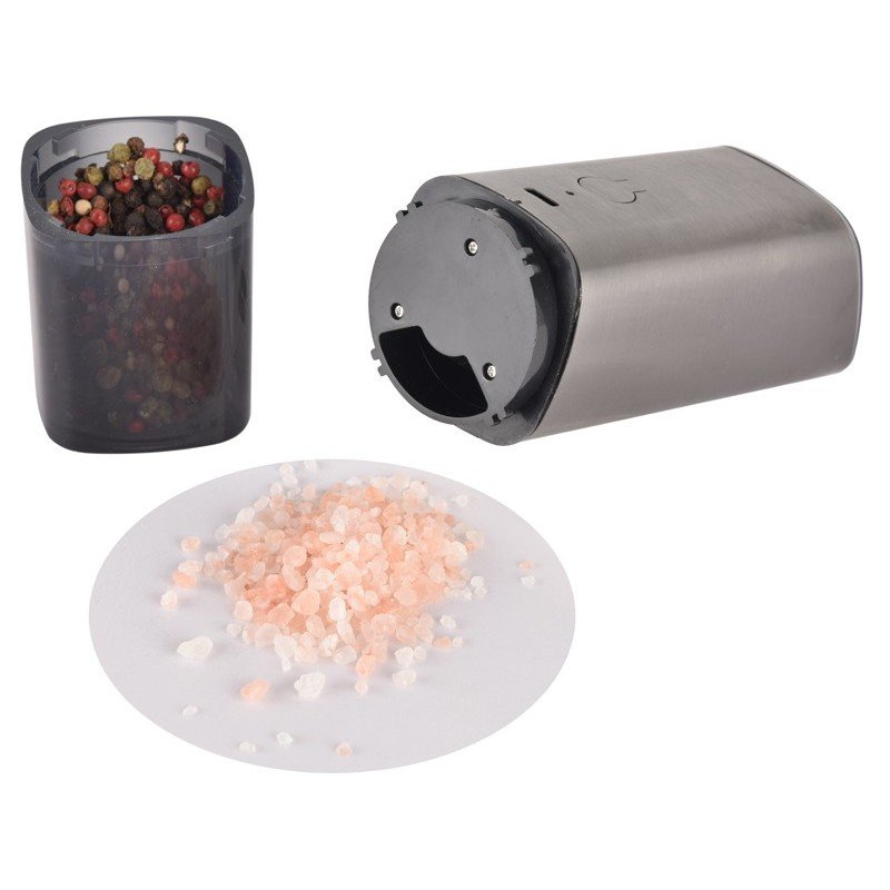 Įkraunamas druskos ir pipirų malūnėlis Zyle ZY9703GR - Image 3