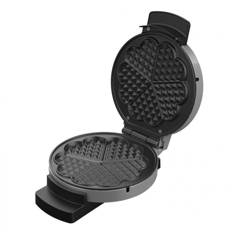 Čirvinių blynų keptuvė Zyle ZY321GR, Ø 18,5 cm, pilka, 900 W - Image 3