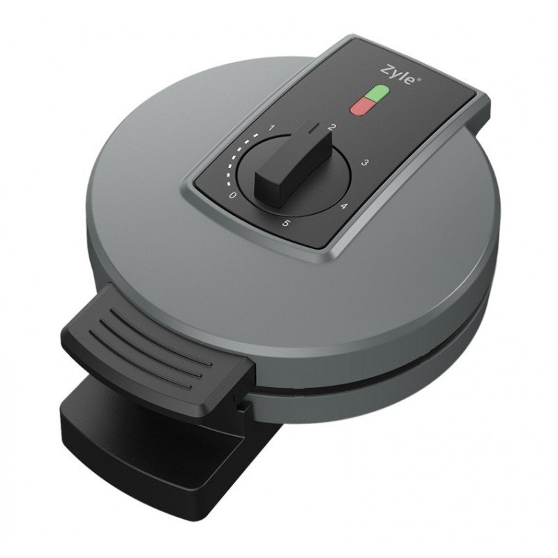 Čirvinių blynų keptuvė Zyle ZY321GR, Ø 18,5 cm, pilka, 900 W