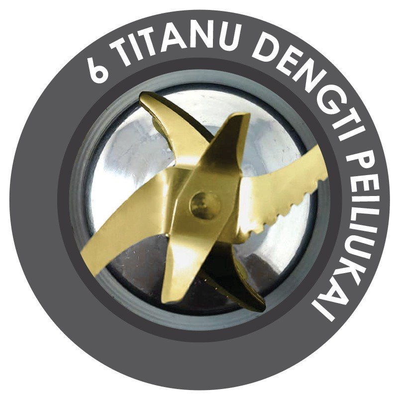 Kokteilinė Zyle Blender ZY4693BL, 1600 W - Image 4