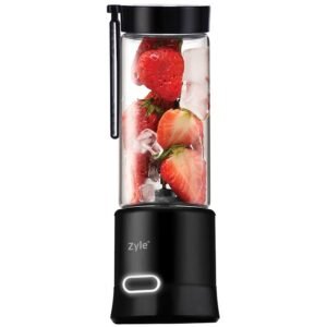 Įkraunama nešiojama kokteilinė su titanu dengtais ašmenimis Zyle ZY02RBB