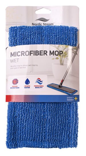 Pakaitinė keturkampė mikrofibrinė šluostė NS15310