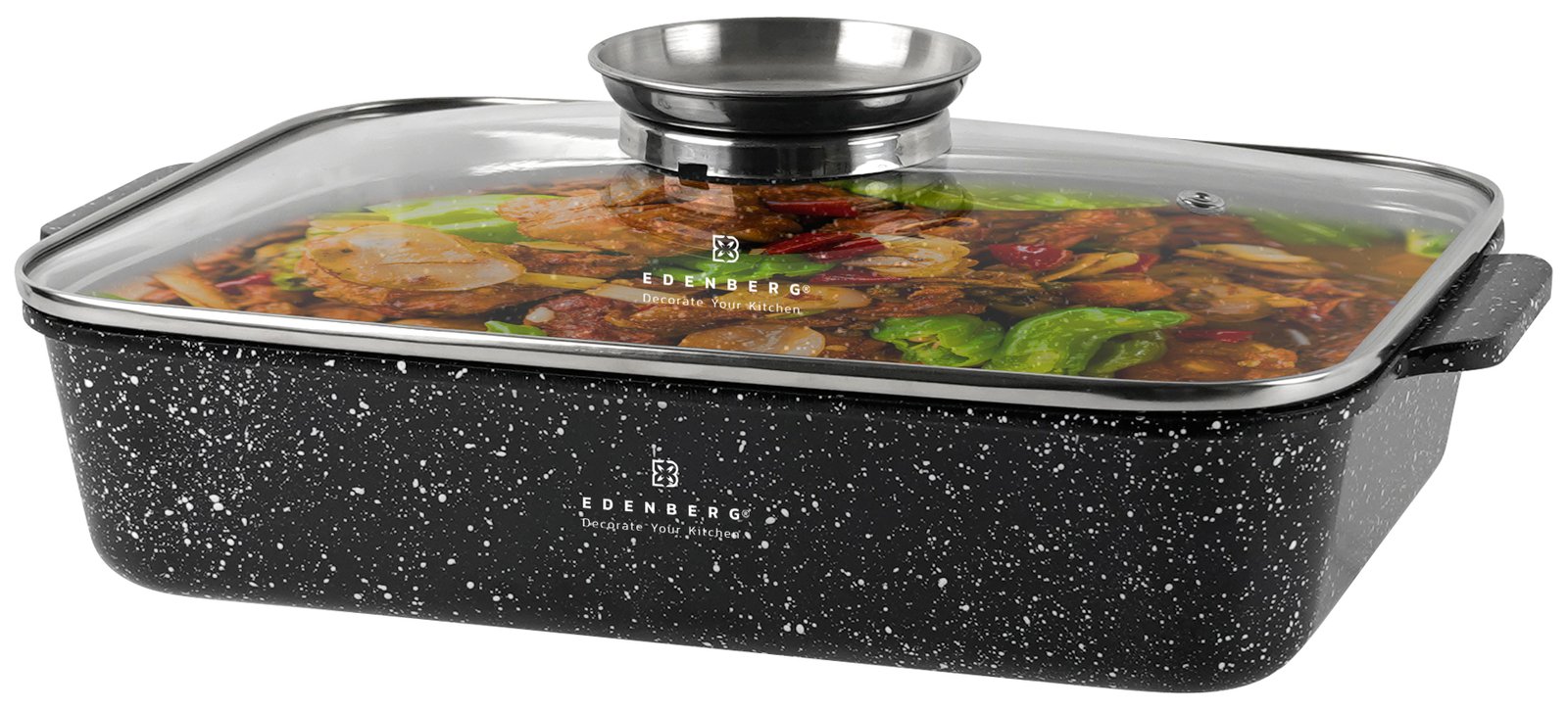 Edenberg kepimo indas su dangčiu 3,2l EB-12121