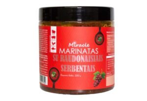 MIRACLE LV su raudonaisiais serbentais