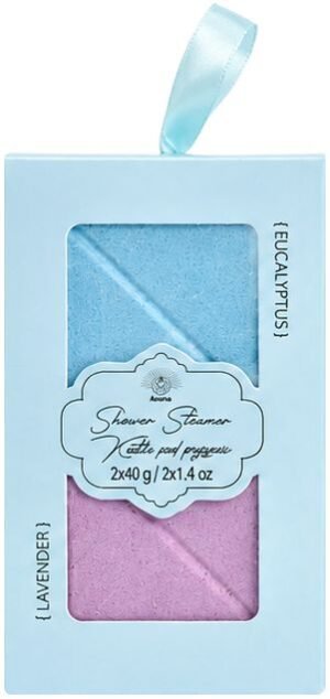 Vonios-dušo burbulas-tabletė Sweet Shower Steamer AUR1825EL, eukalipto ir levandų kvapo, 80 g
