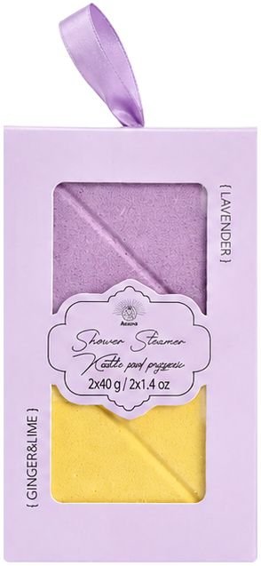 Vonios-dušo burbulas-tabletė Sweet Shower Steamer AUR1825GLL, imbiero-laimo ir levandų kvapo, 80 g