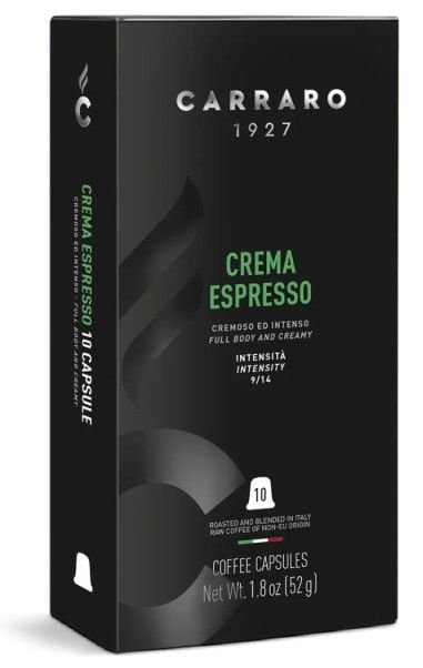 Malta kava kapsulėse Carraro Crema Espresso CR51CES10