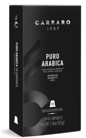 Malta kava kapsulėse Carraro Puro Arabica CR51CPA10