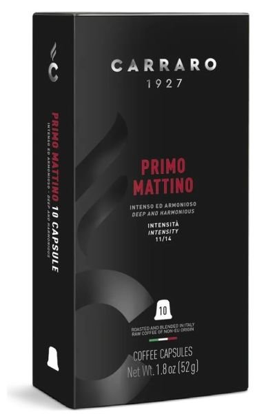 Malta kava kapsulėse Carraro Primo Mattino CR51CPM10