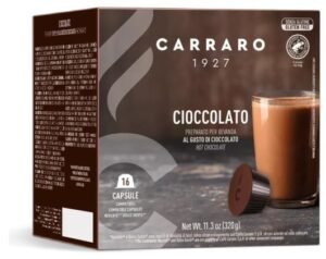 Šokoladinio gėrimo kapsulės Carraro CR52CNC16