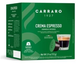 Malta kava kapsulėse Carraro Crema Espresso CR52CNR16