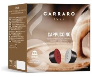 Malta kava kapsulėse Carraro Cappucino CR52CNU16