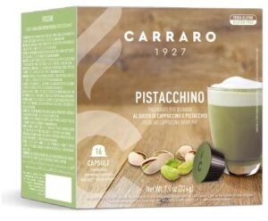 Pistacijų skonio gėrimo kapsulės Carraro CR52CNZ16