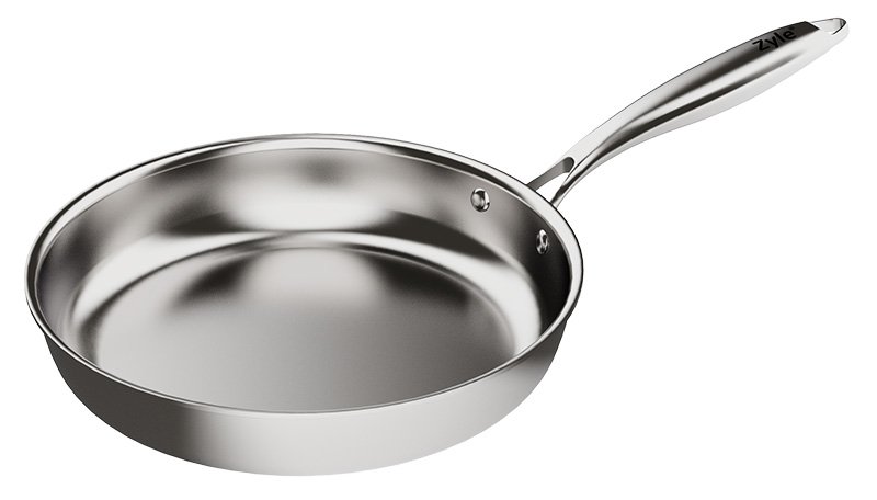 Indukcinė nerūdijančio plieno keptuvė Zyle Ø28 cm ZY2028FP