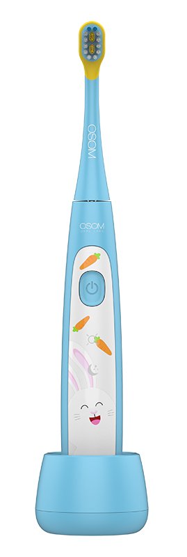 Vaikiškas įkraunamas dantų šepetėlis, mėlynas OSOMORALK6XBLUE - Image 5