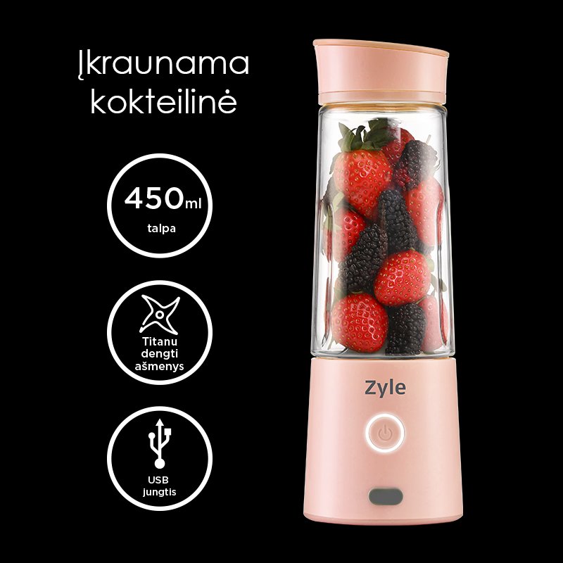 *Pakraunama kokteilinė Zyle ZY015RBP - Image 2