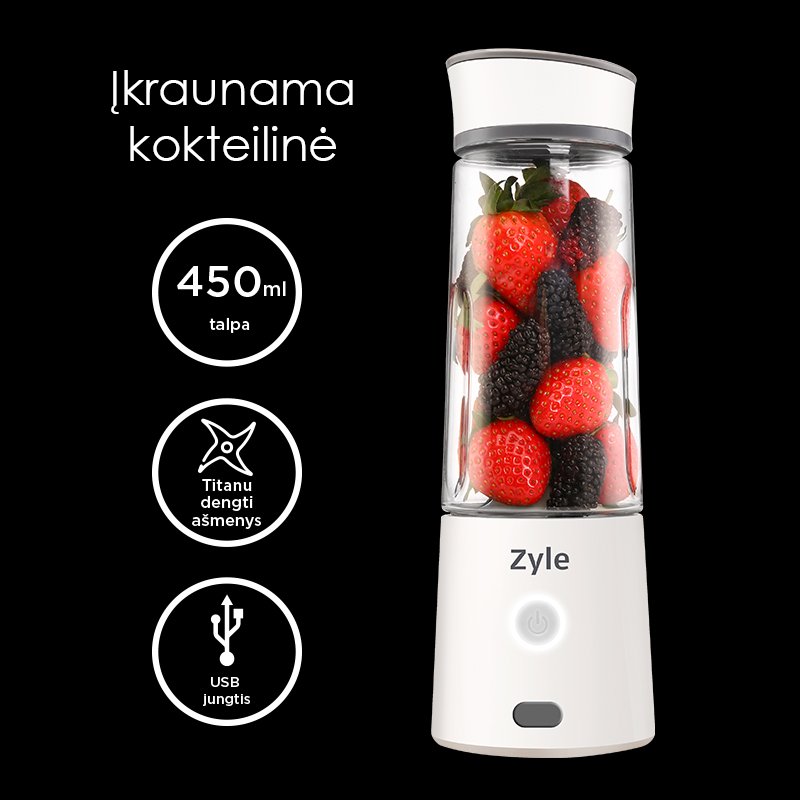 *Pakraunama kokteilinė Zyle ZY015RBW - Image 2