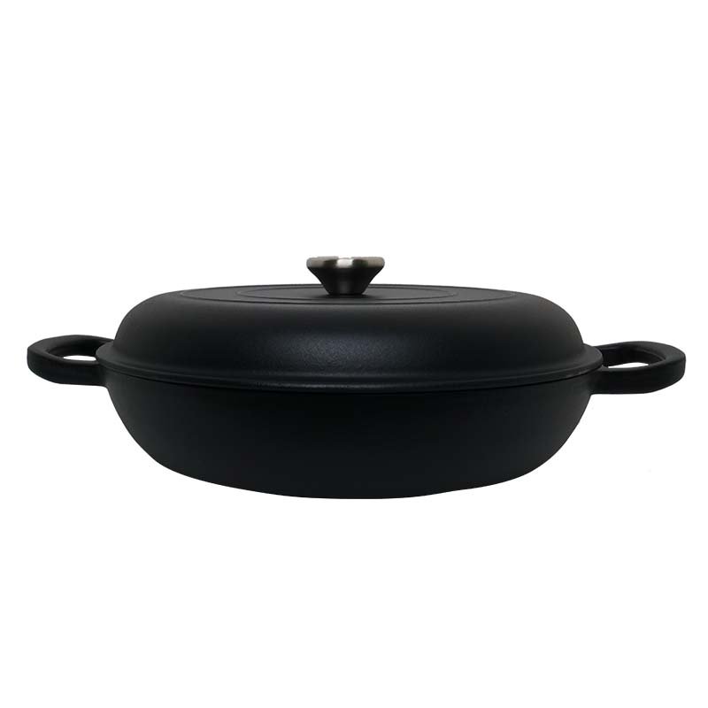 Apvalus emaliuotas ketaus puodas ZY030CBKI - Image 2