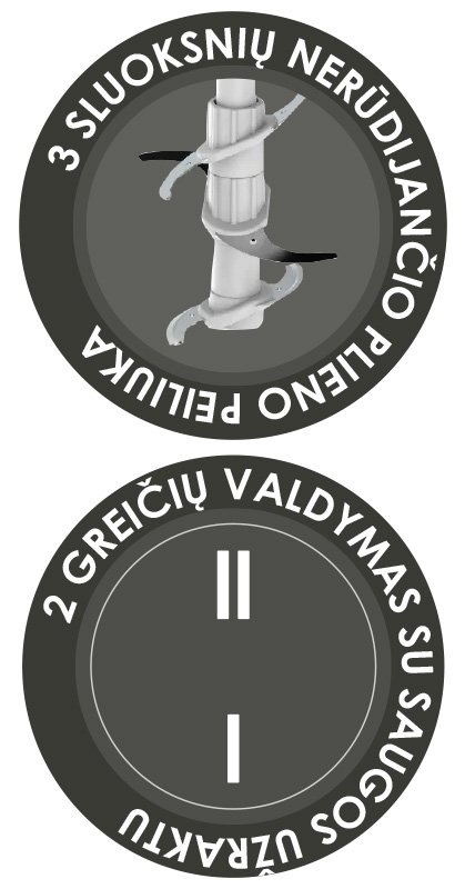 Maisto smulkintuvas Zyle ZY86CH - Image 2
