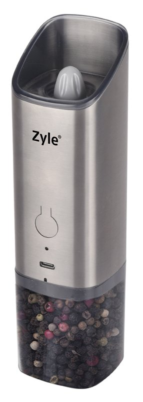 Įkraunamas druskos ir pipirų malūnėlis Zyle ZY9703GR - Image 2