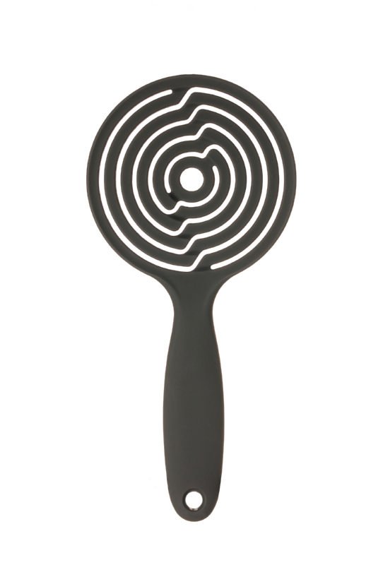 Apvalus šepetys Lollipop Juodas OSOM15479 - Image 3